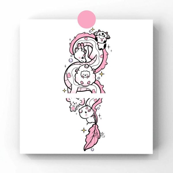 生肖属相纹身小图案（生肖属相纹身小图案怎么选）