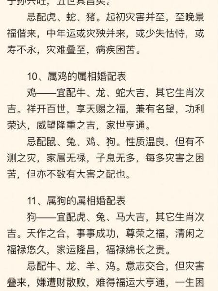 各生肖结婚忌的属相（属鼠结婚忌什么属相？）