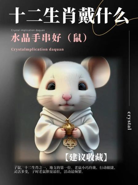 属相十二生肖水晶（属鼠适合戴什么水晶开运）
