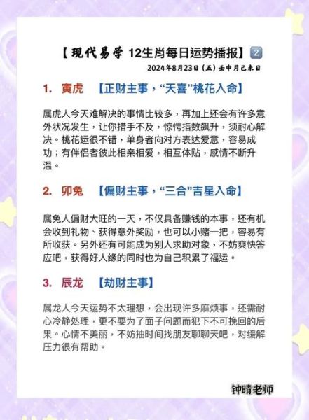 旺运生肖属相解析（2024下半年12生肖旺运属相排行TOP7✨）