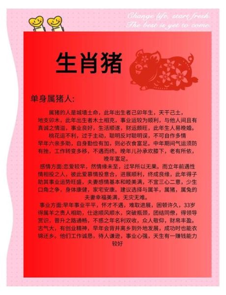 猪的准确生肖属相（猪的准确生肖属相年份查法）